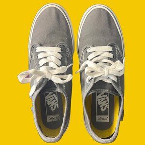Vans Authentic Core Classic Canvas Skate Shoes – Pewter/Gray
